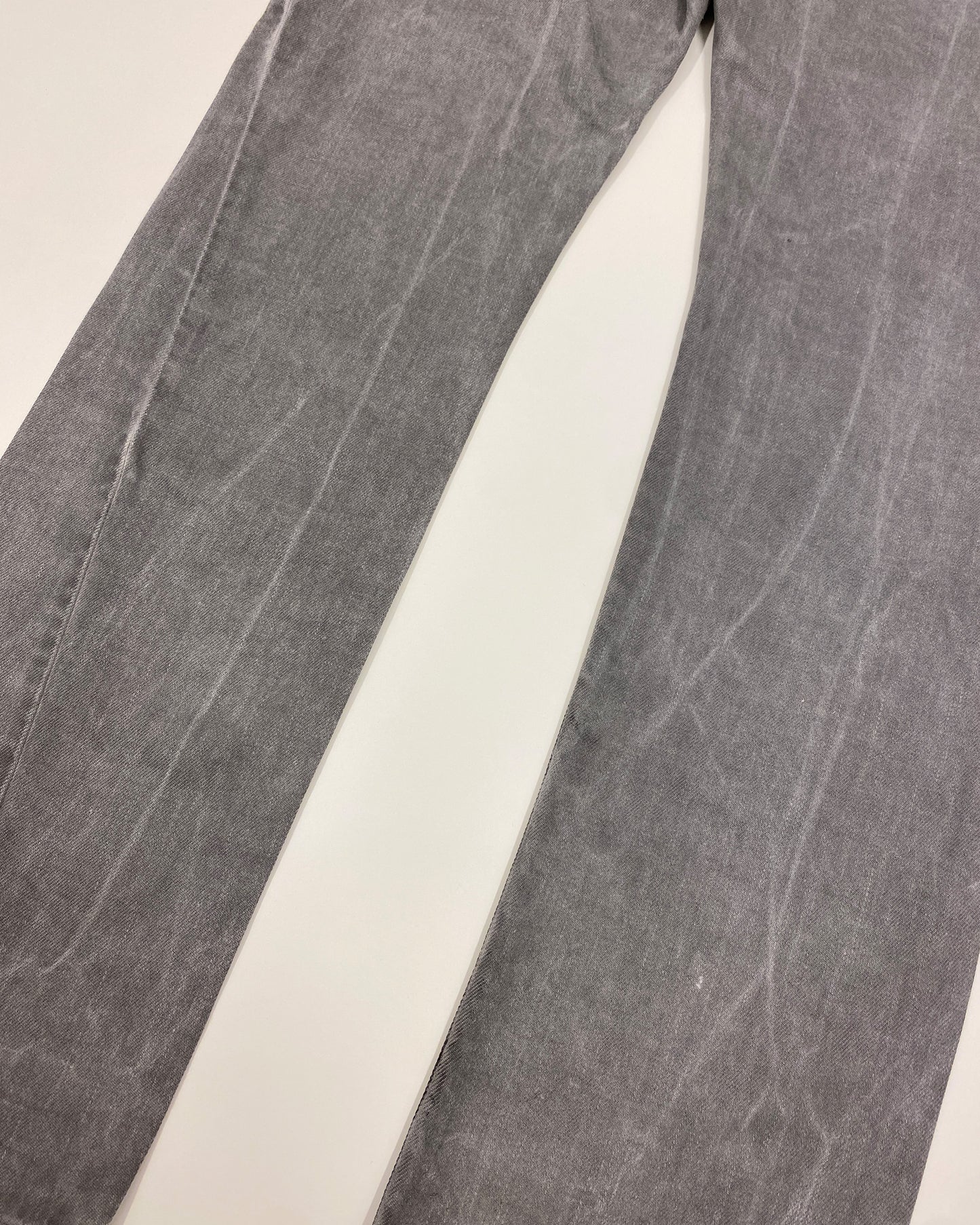 Versuchskind Berlin 2010s XOSP Asymmetrical Denim Light Grey