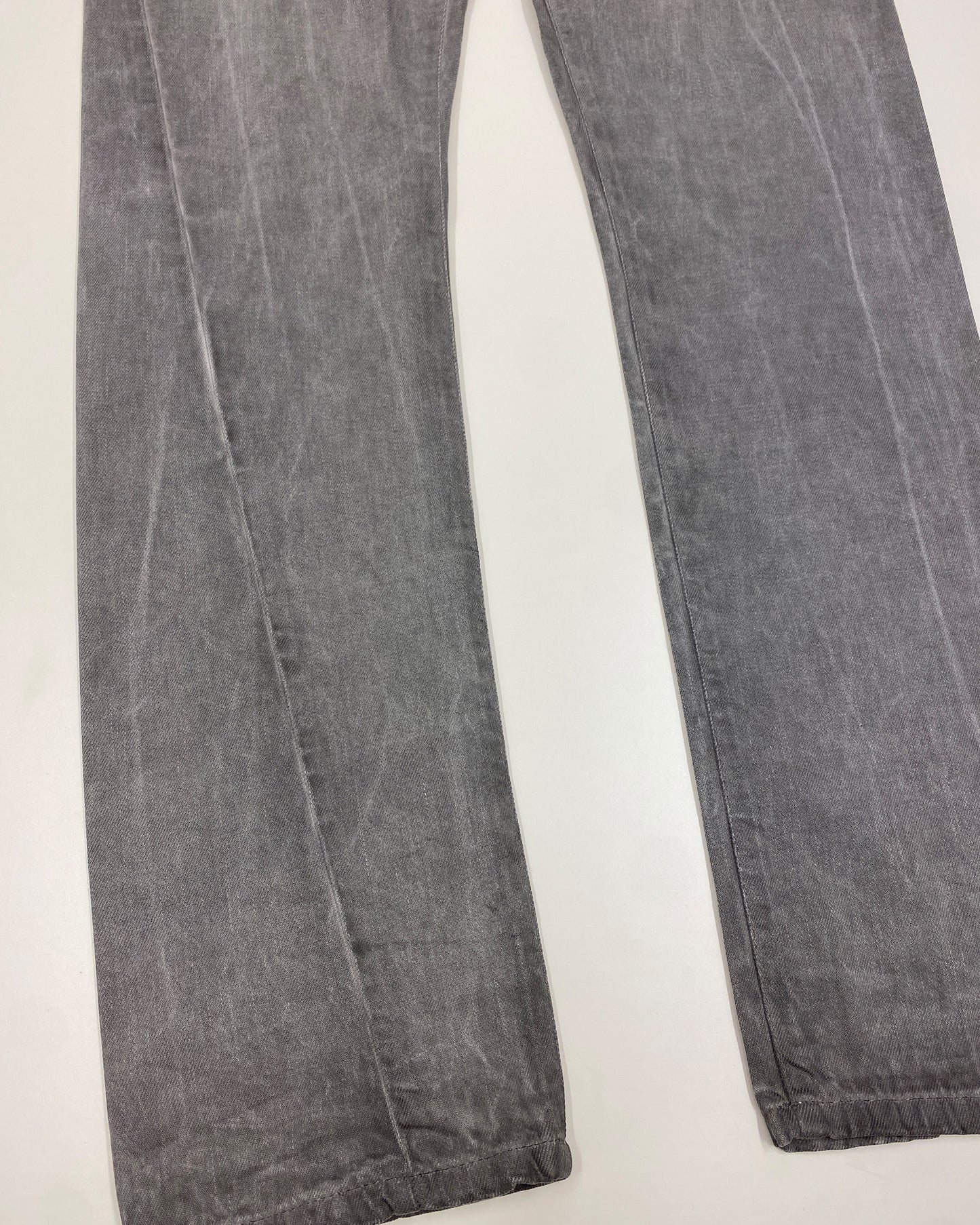 Versuchskind Berlin 2010s XOSP Asymmetrical Denim Light Grey