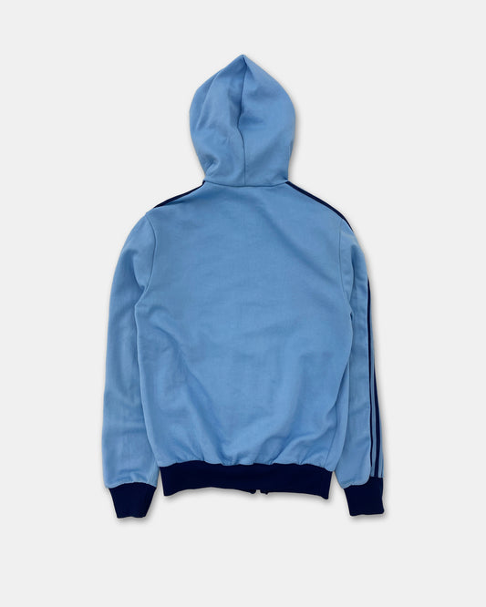 Adidas 1980s Zip Hoodie Light Blue