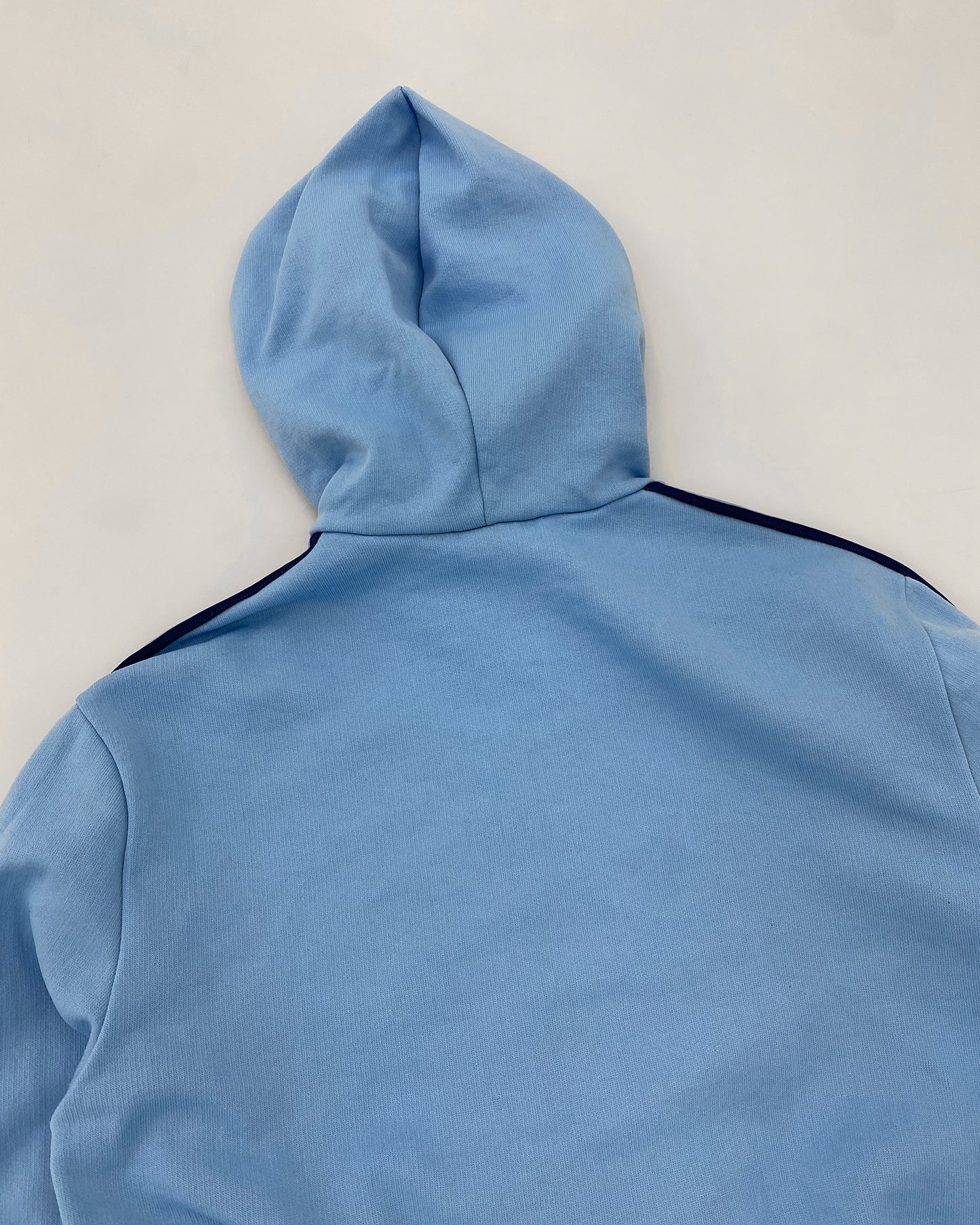 Adidas 1980s Zip Hoodie Light Blue