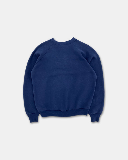 Vintage 1980s Dalton Gang Raglan Crewneck Navy