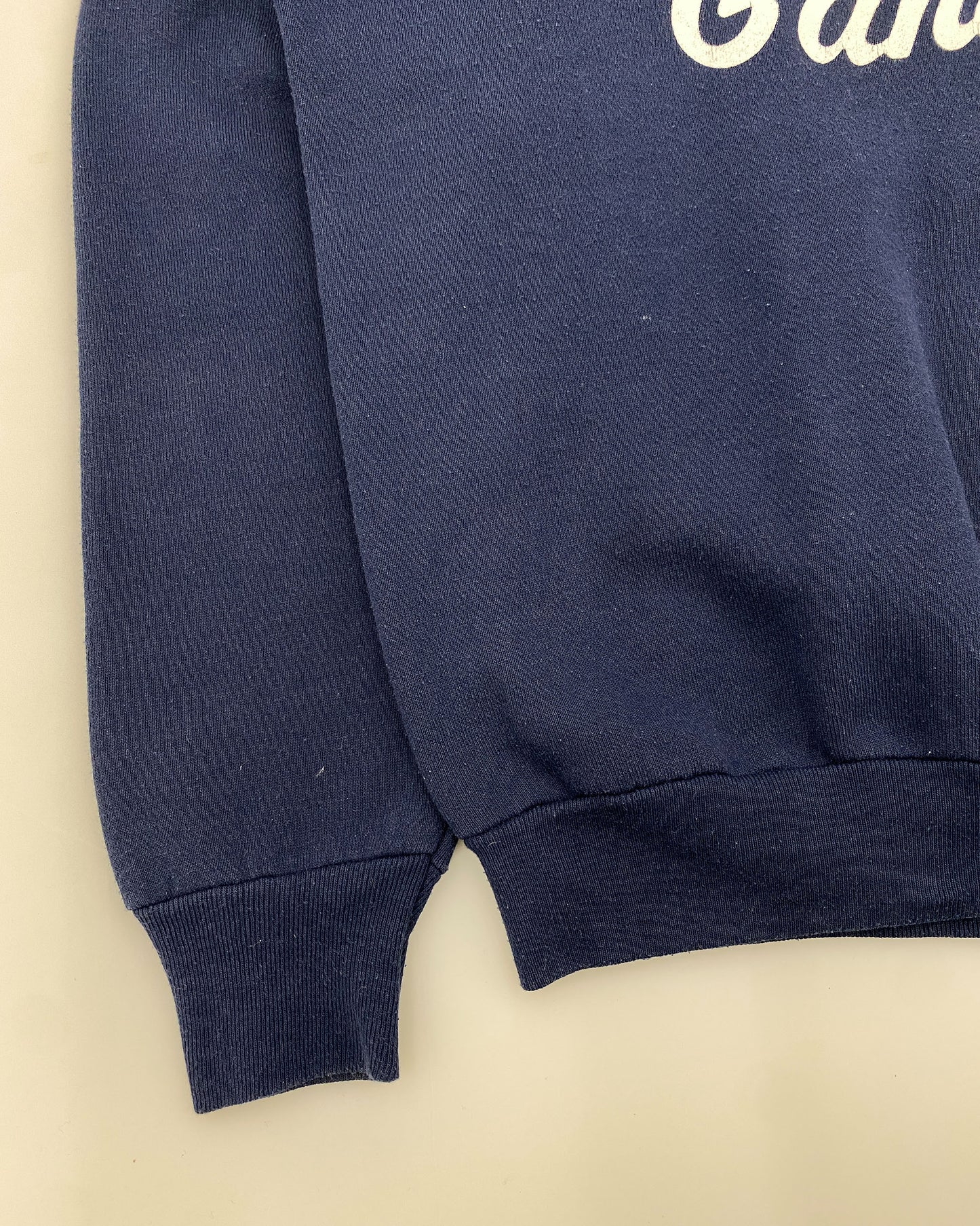 Vintage 1980s Dalton Gang Raglan Crewneck Navy