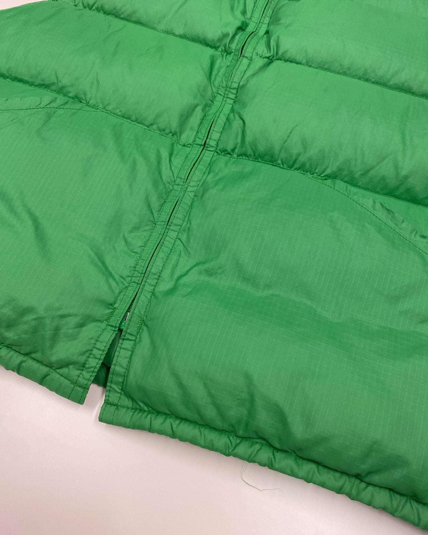 Zero-Zone Down 1970s Puffer Vest Green