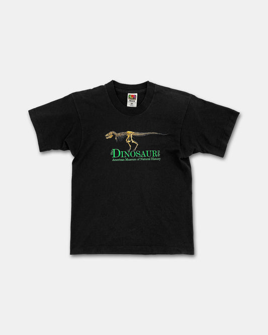 Vintage 1995 Dinosaur American Museum of Natural History Single Stitched Baby T-Shirt Black