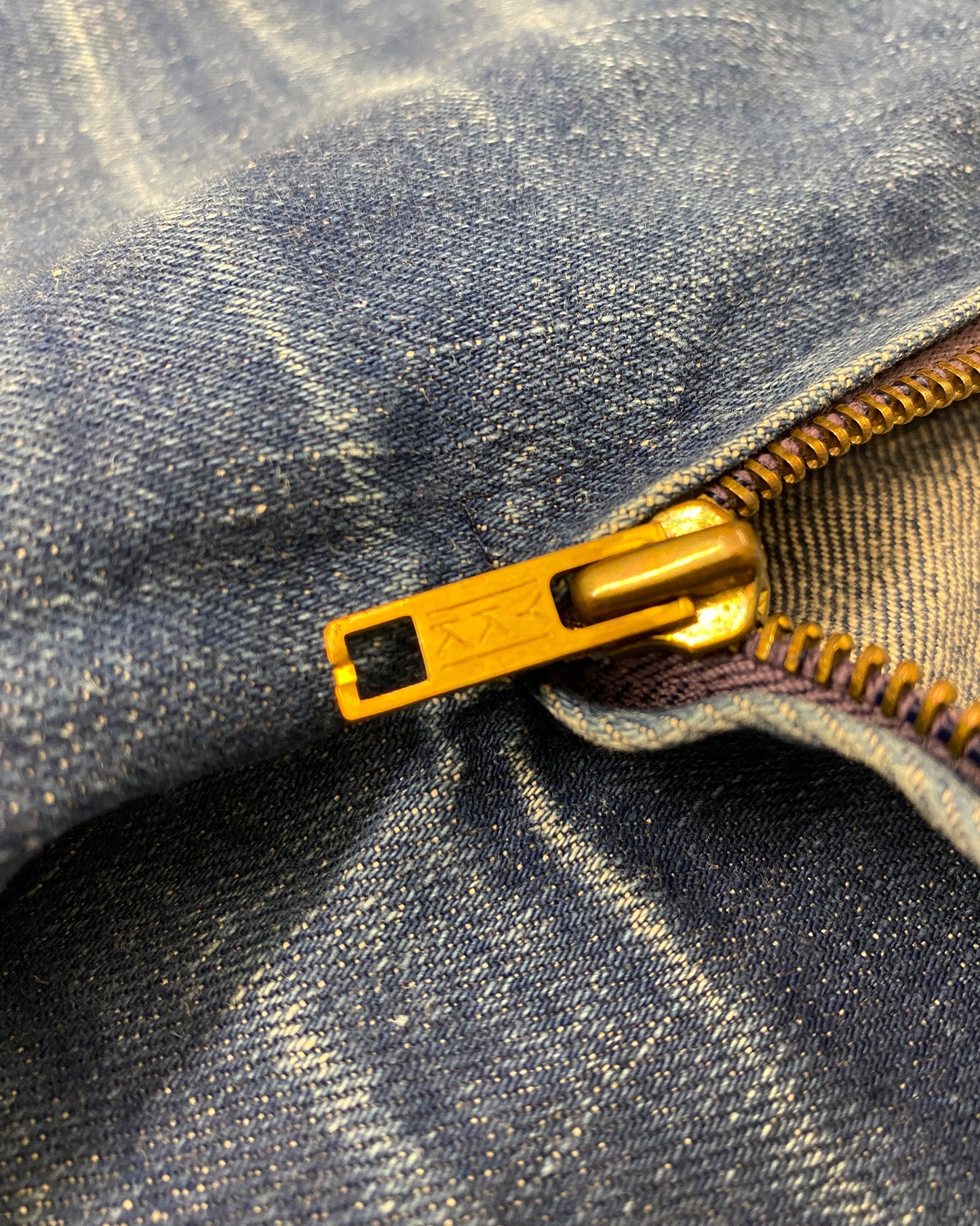 Vintage 1970s Ultra Wide Leg Denim Blue