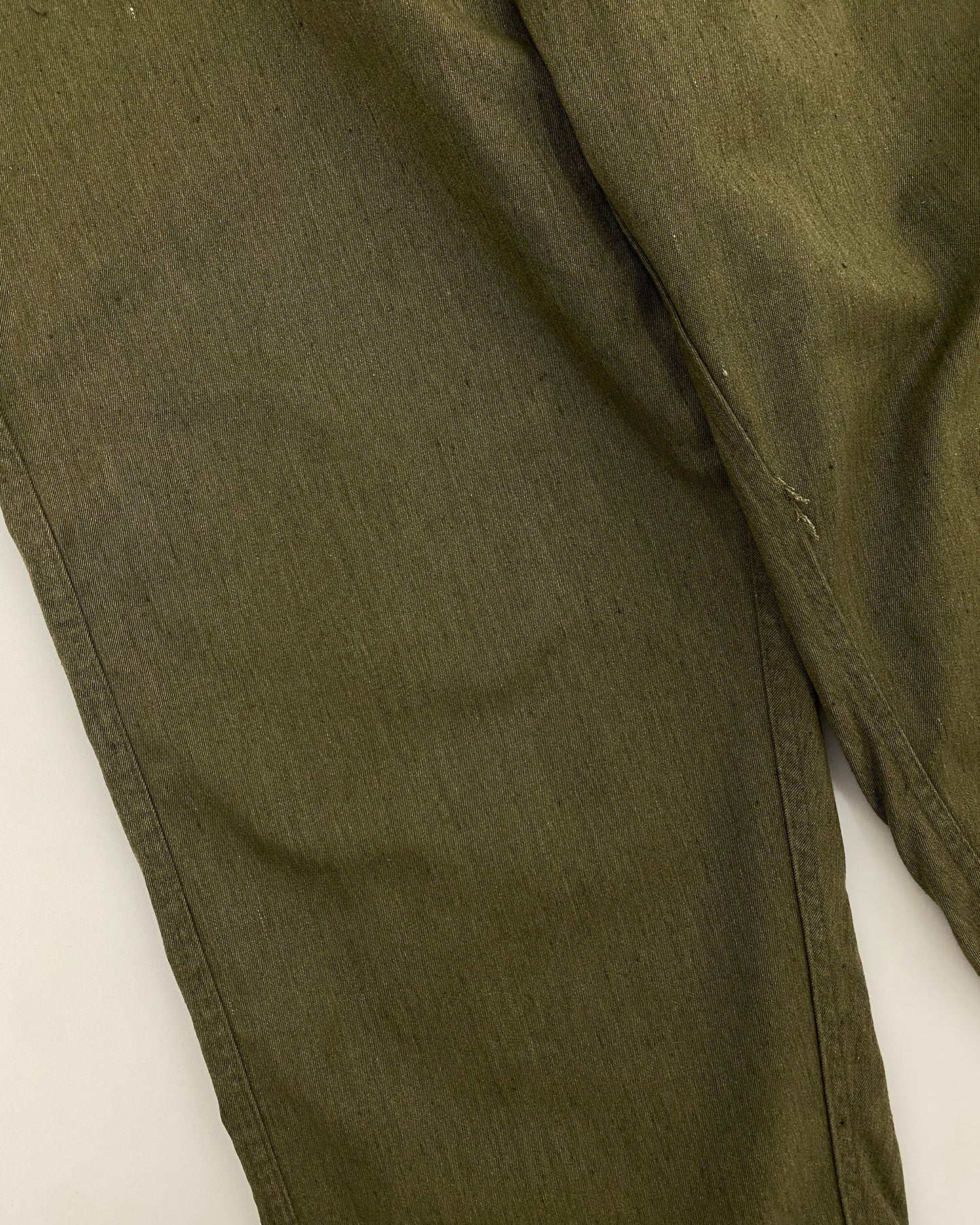 Vintage 1970s DDR Military Pants Green