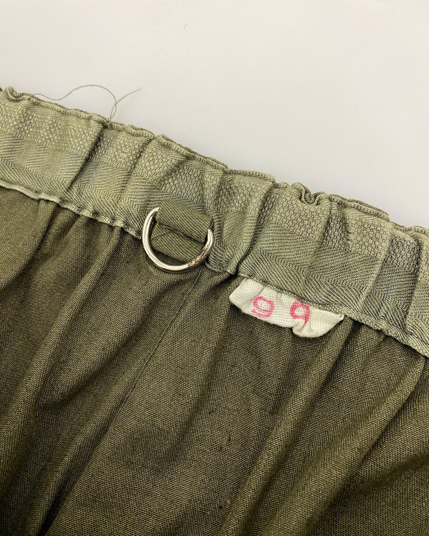 Vintage 1970s DDR Military Pants Green