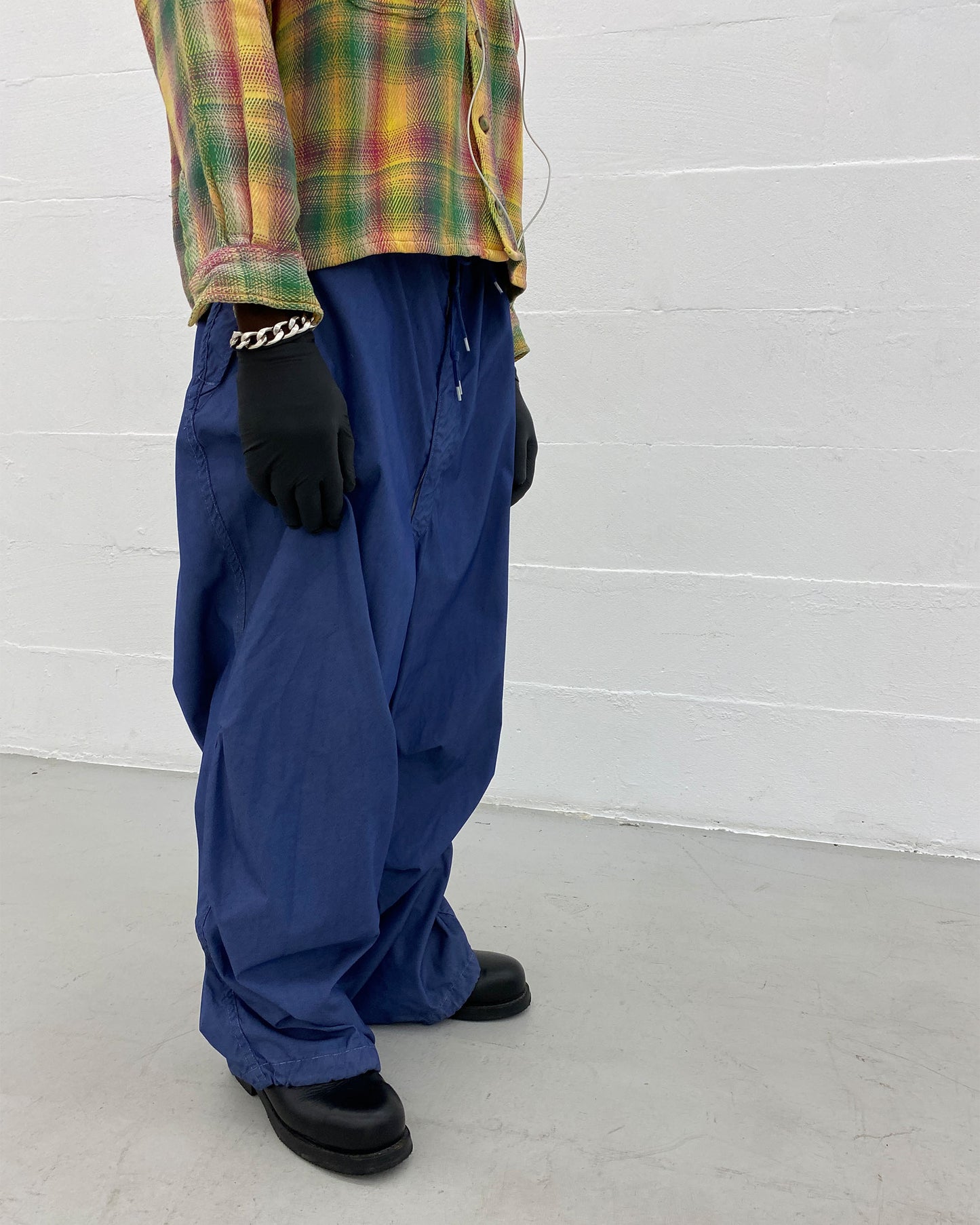 Vintage 1990s Dyed US Army Snow Pants Blue