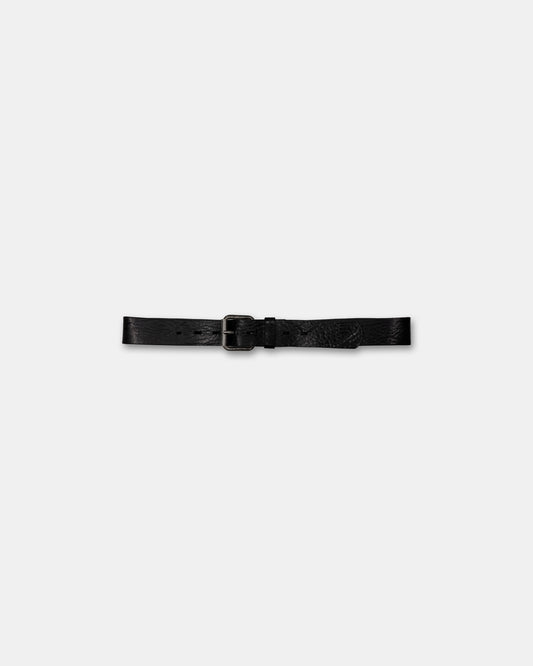 Vintage 2010s Ultra Soft Leather Belt Black