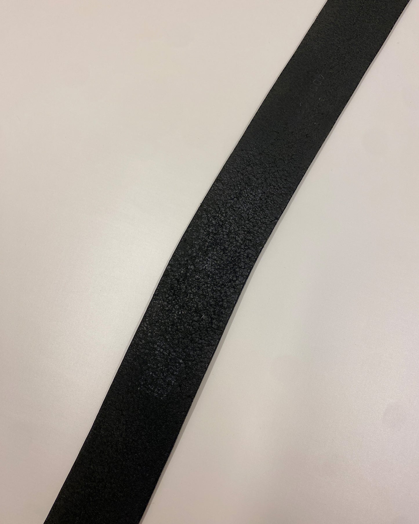 Vintage 2010s Horse Leather Belt Black