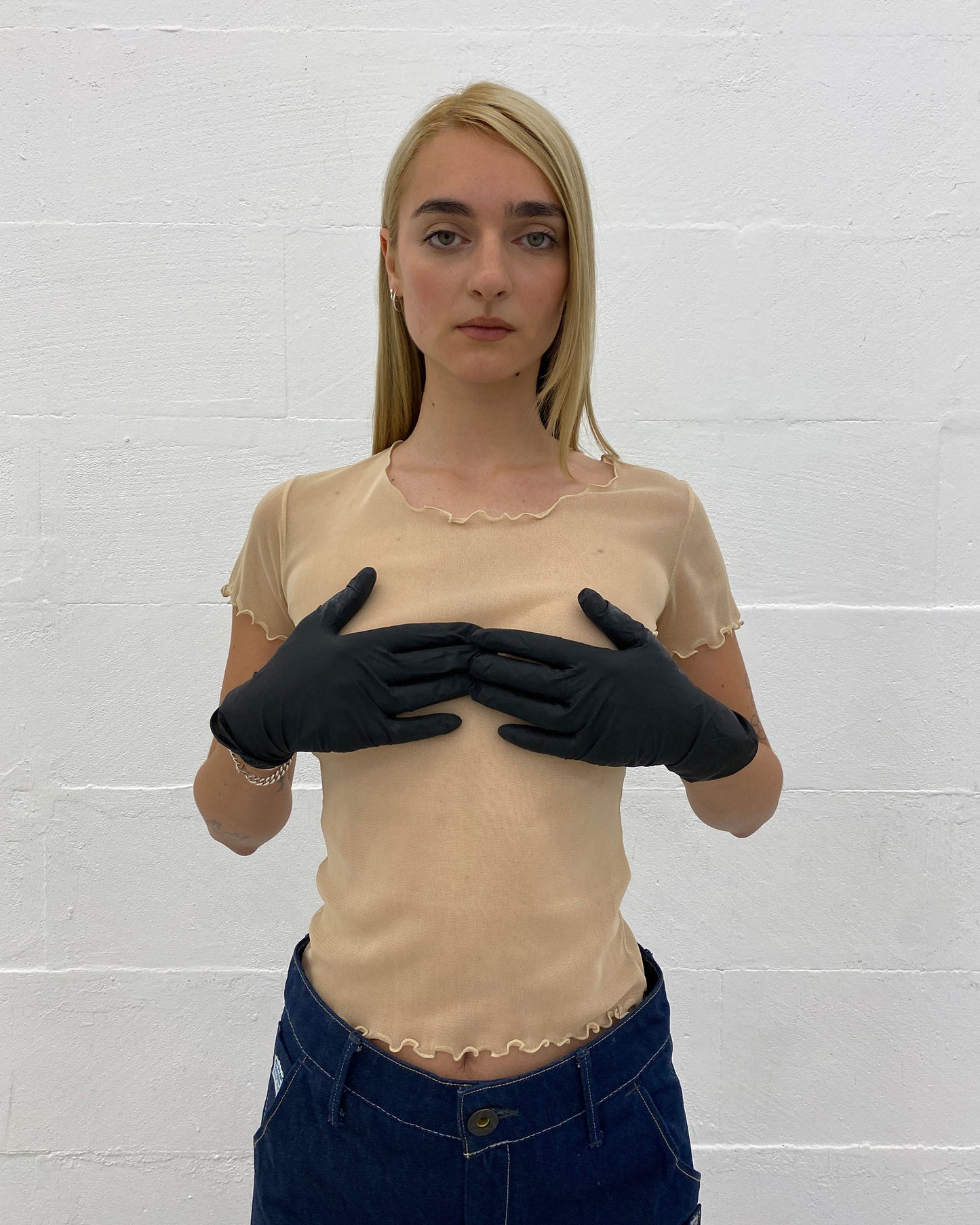 G-Star 2020s Buckleback Raw Denim Organic Vintage Maxi Skirt Dark Blue