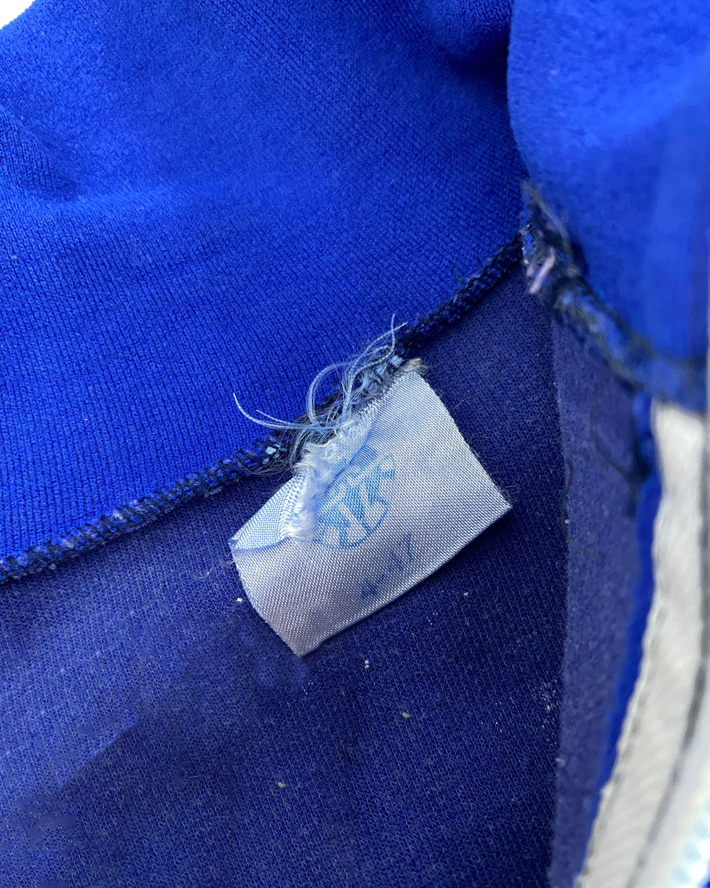 Vintage 1970s DDR Sport Track Jacket Blue