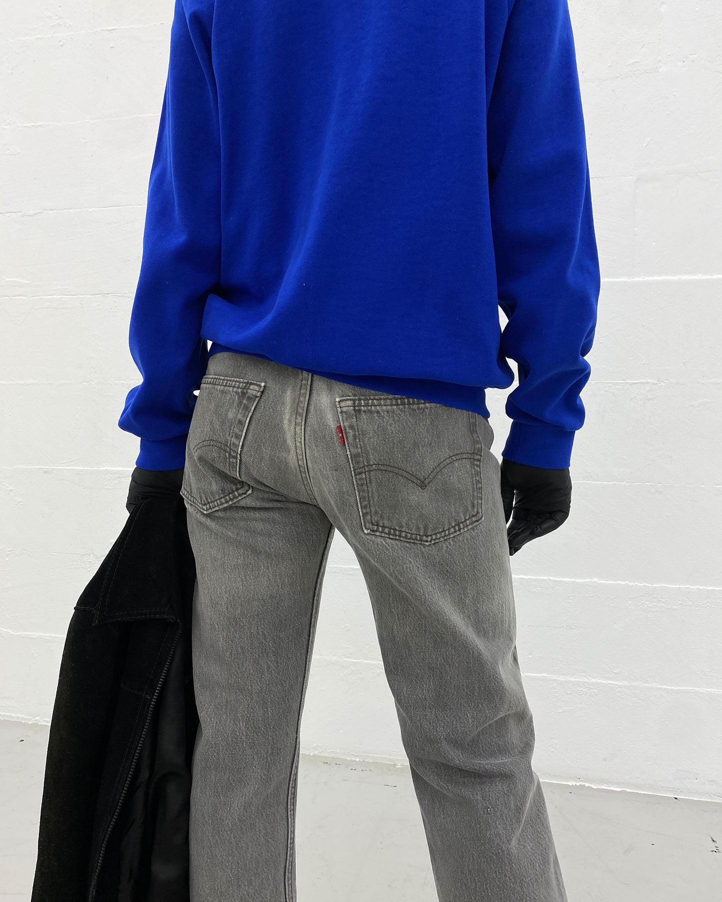 Levis 1990s 501 Denim Grey