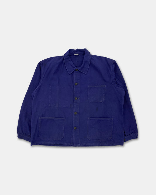 Vintage 1980s Work Jacket Blue