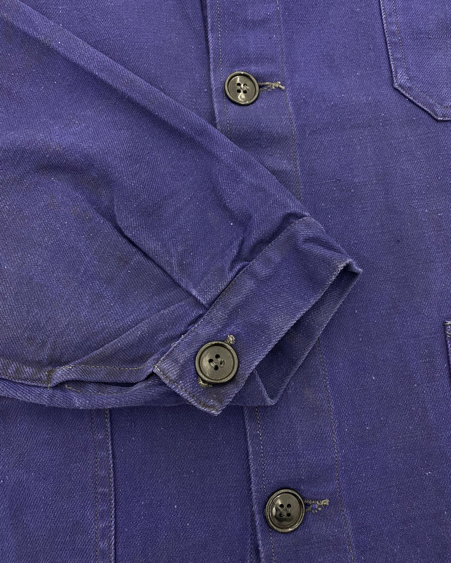 Vintage 1980s Work Jacket Blue