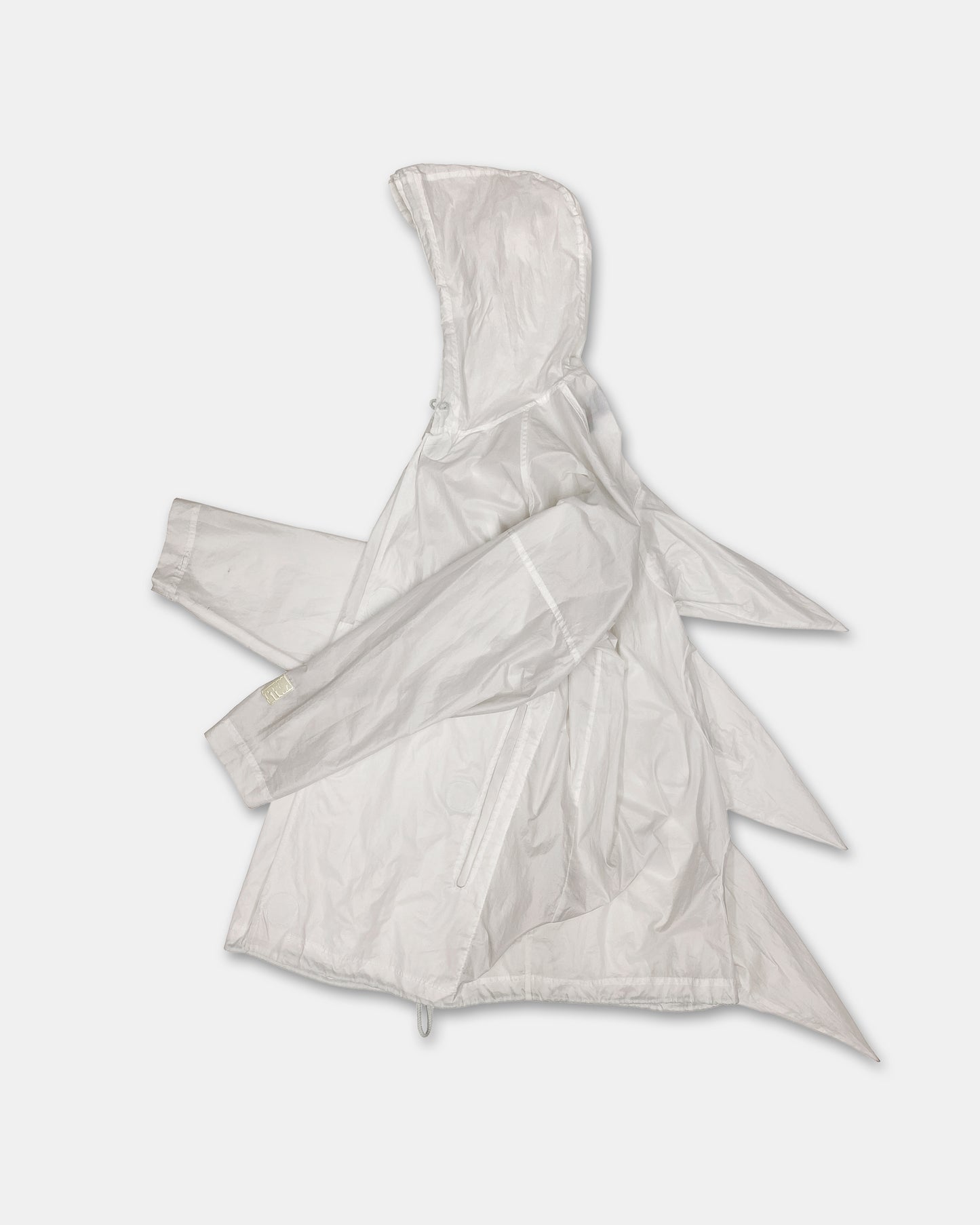 W.&L.T. Walter van Beirendonck AW1996 Dragon Spikes Parka Jacket White