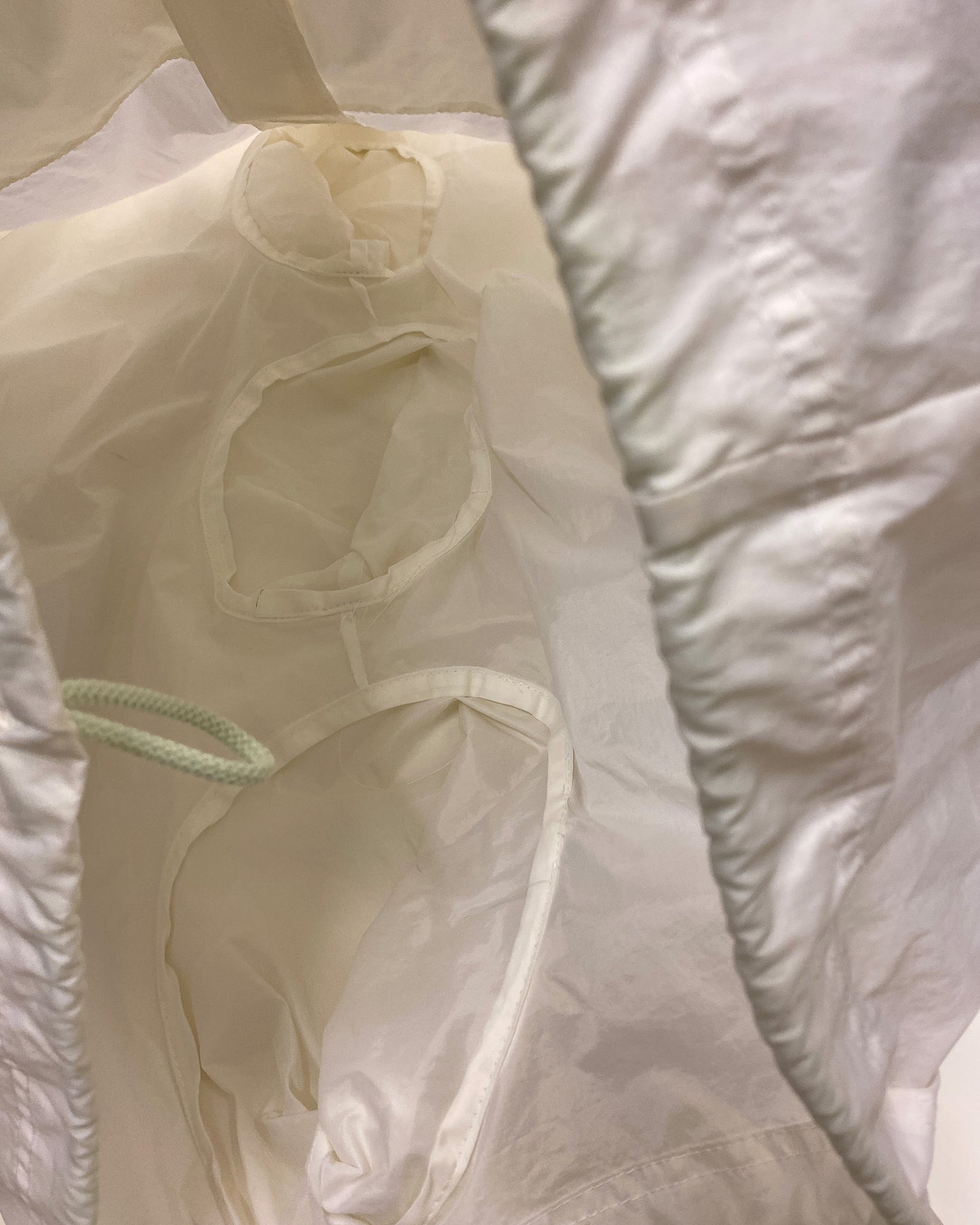 W.&L.T. Walter van Beirendonck AW1996 Dragon Spikes Parka Jacket White