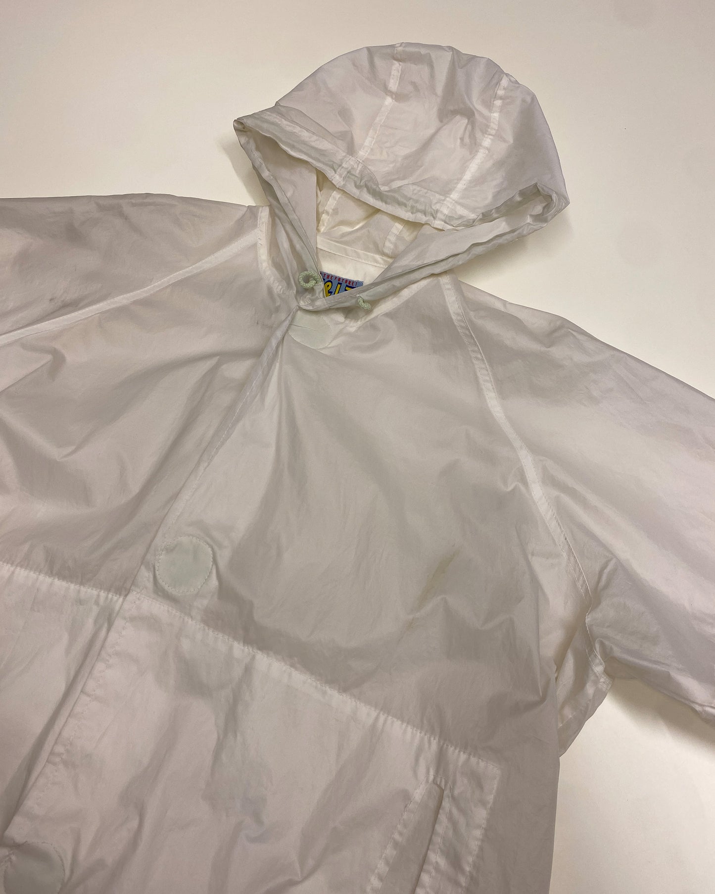 W.&L.T. Walter van Beirendonck AW1996 Dragon Spikes Parka Jacket White