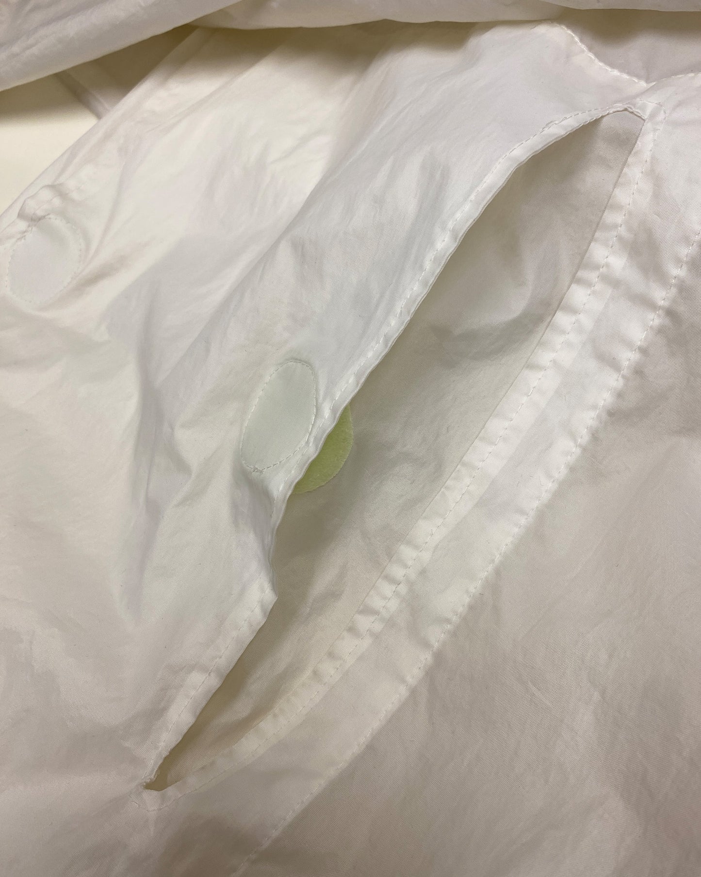 W.&L.T. Walter van Beirendonck AW1996 Dragon Spikes Parka Jacket White