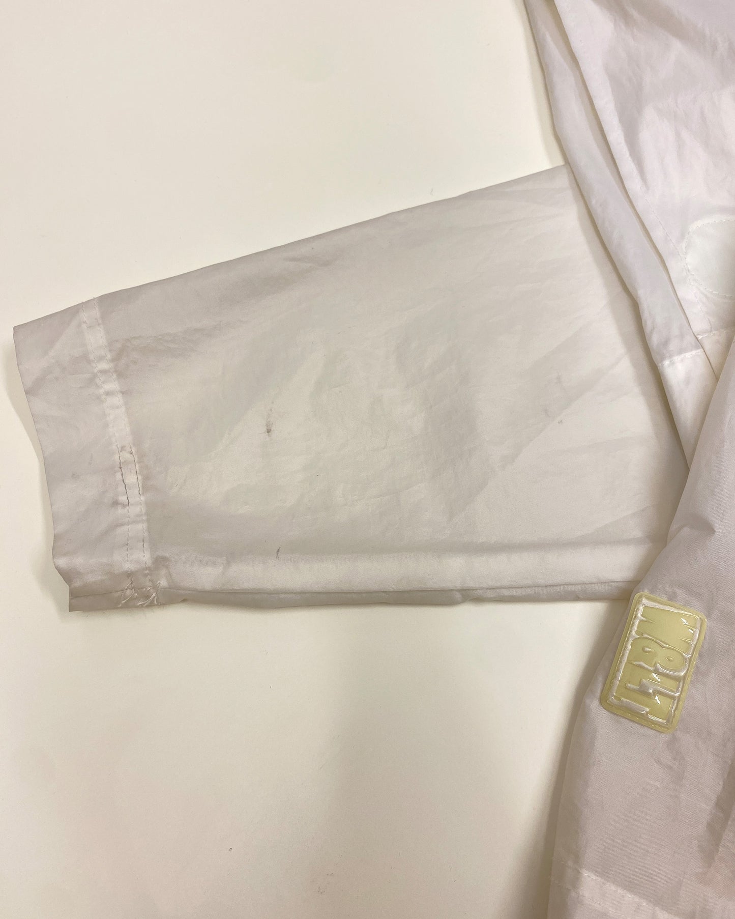 W.&L.T. Walter van Beirendonck AW1996 Dragon Spikes Parka Jacket White