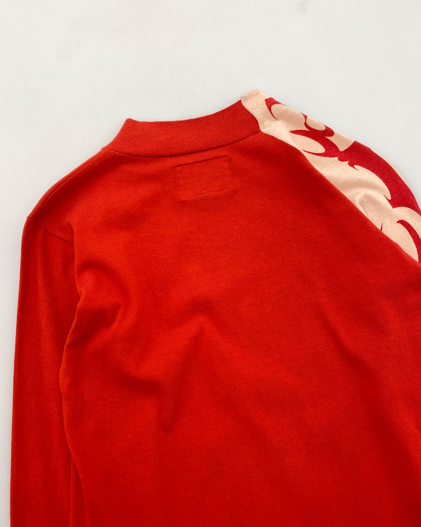 W.&L.T. Walter van Beirendonck AW1997 Skin Deep Longsleeve Top Red