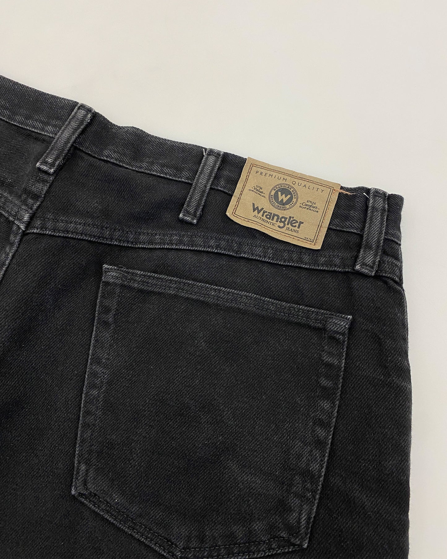 Wrangler 1990s Denim Shorts Black
