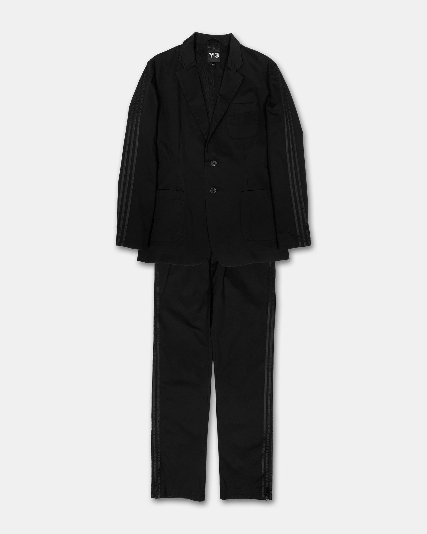 Y-3 SS2006 3 Stripes Pants Black
