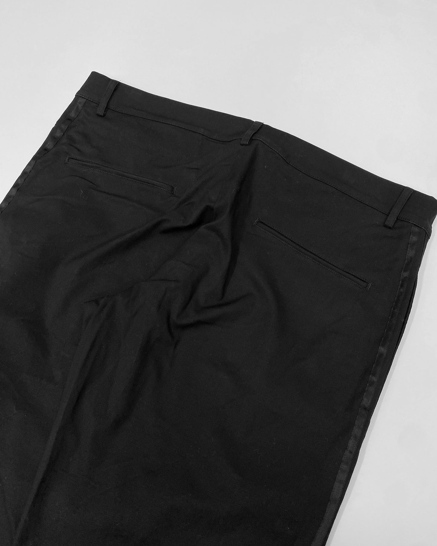 Y-3 SS2006 3 Stripes Pants Black