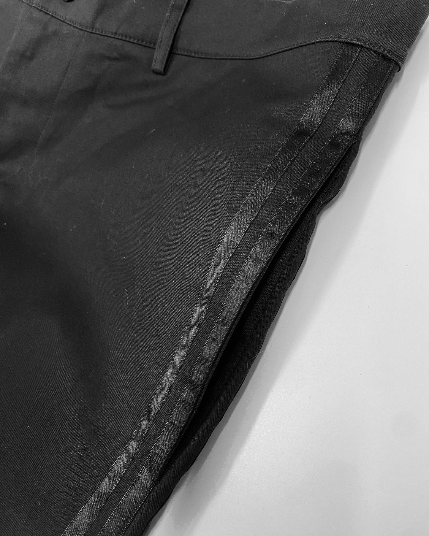 Y-3 SS2006 3 Stripes Pants Black