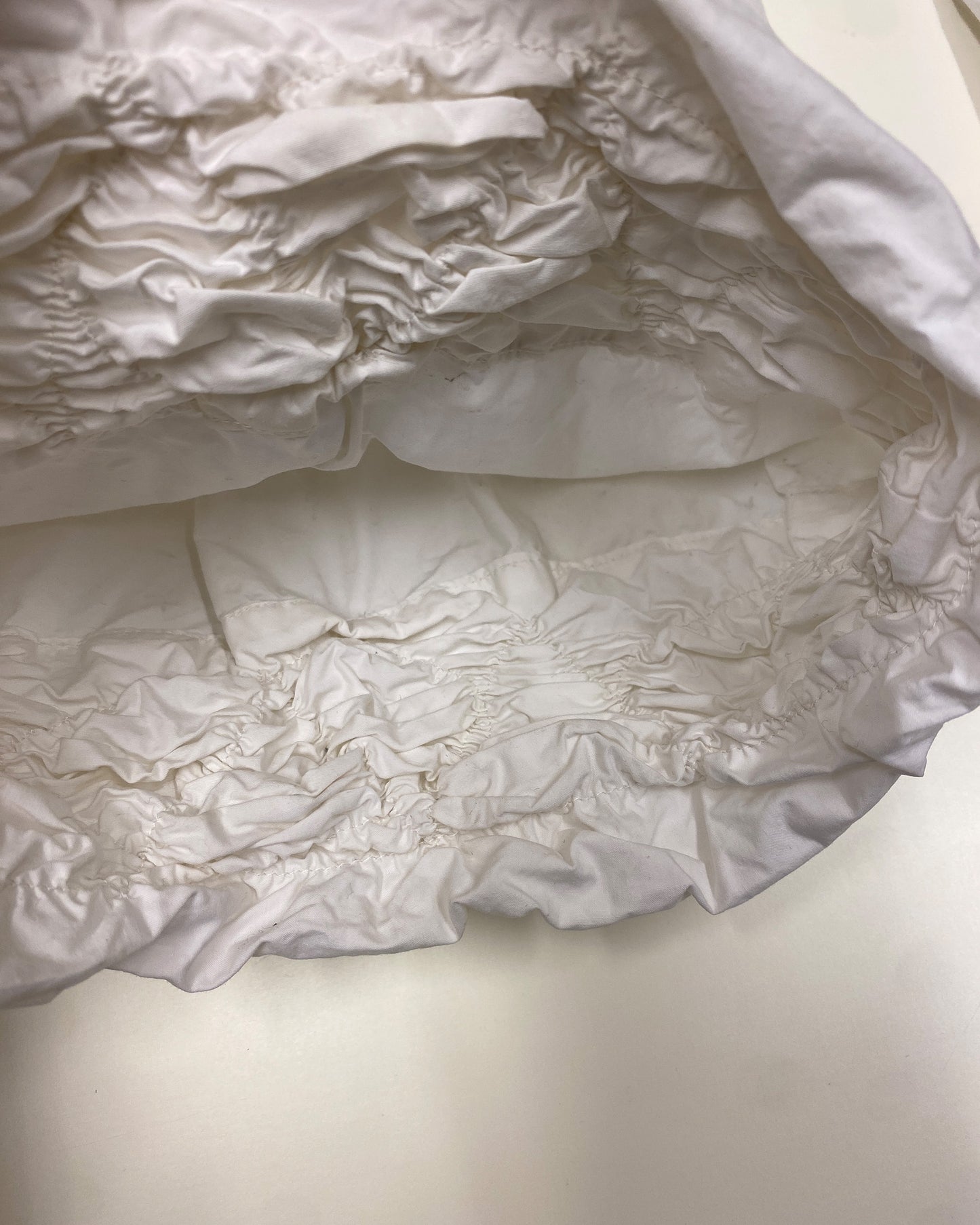 Marithé + François Girbaud 1990s Baggy Cargo Pants White