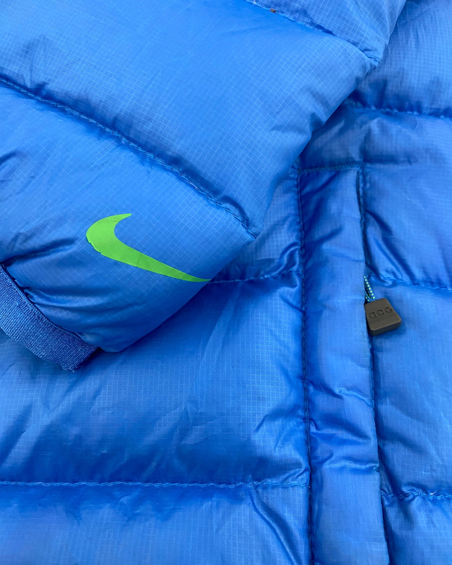 Nike ACG 2000s Pufferjacke Hellblau 