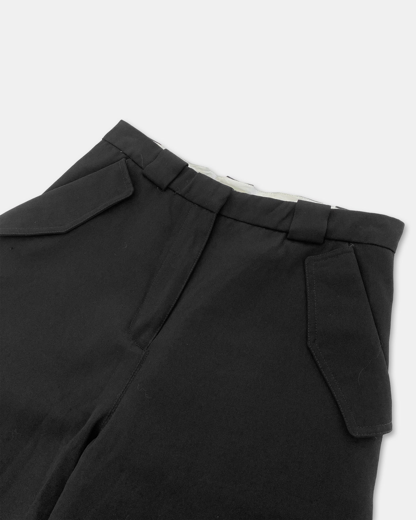 Acne Studios AW2014 Wool Shorts Black