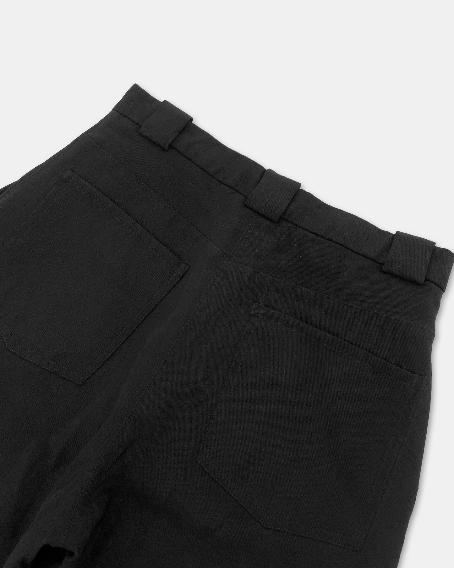 Acne Studios AW2014 Wollshorts Schwarz 