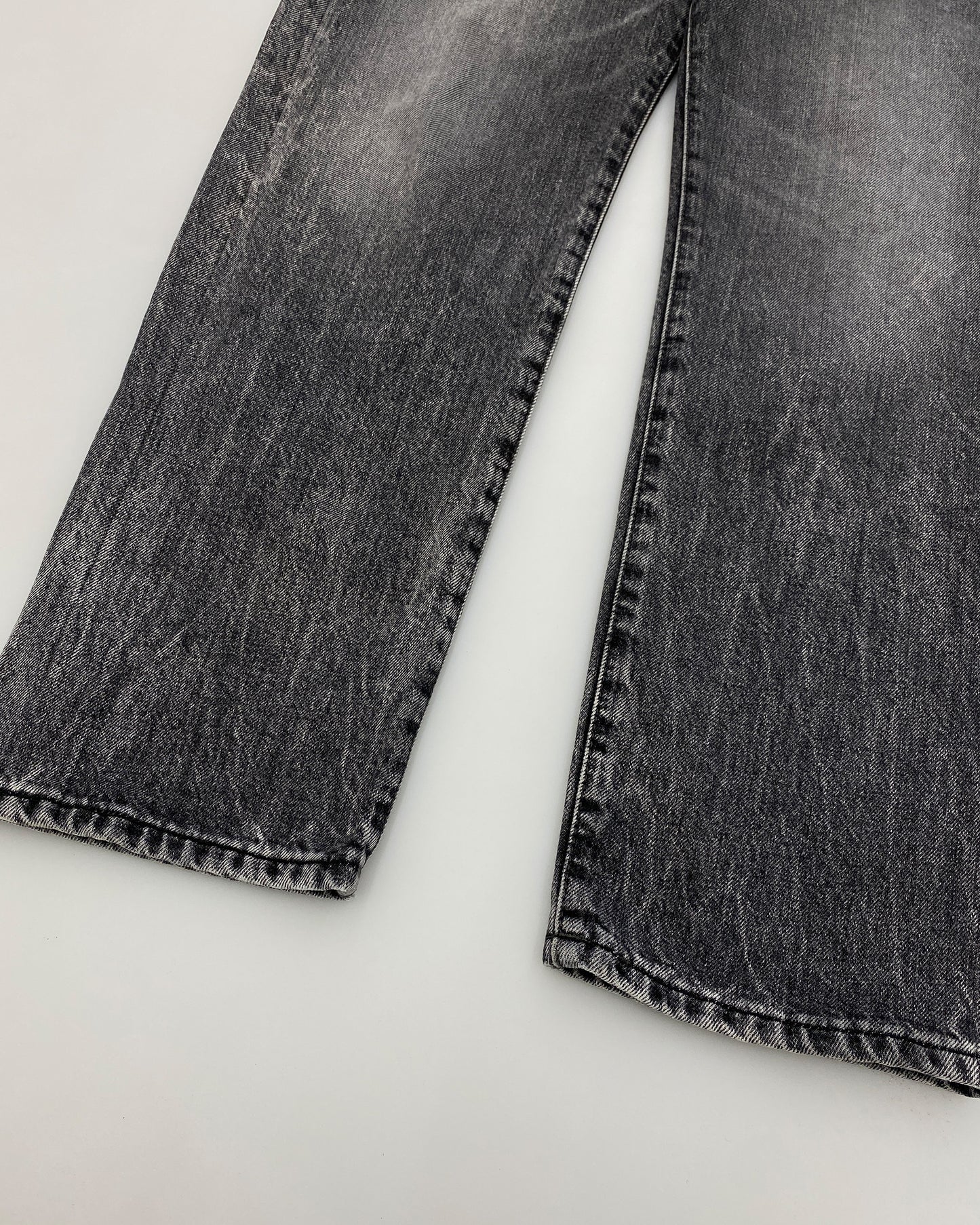 Acne Studios 2020s Straight Denim verwaschenes Grau 