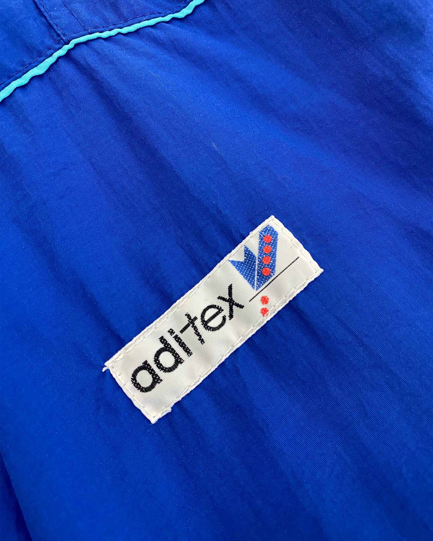 Adidas 1980s Aditex Jacket Blue