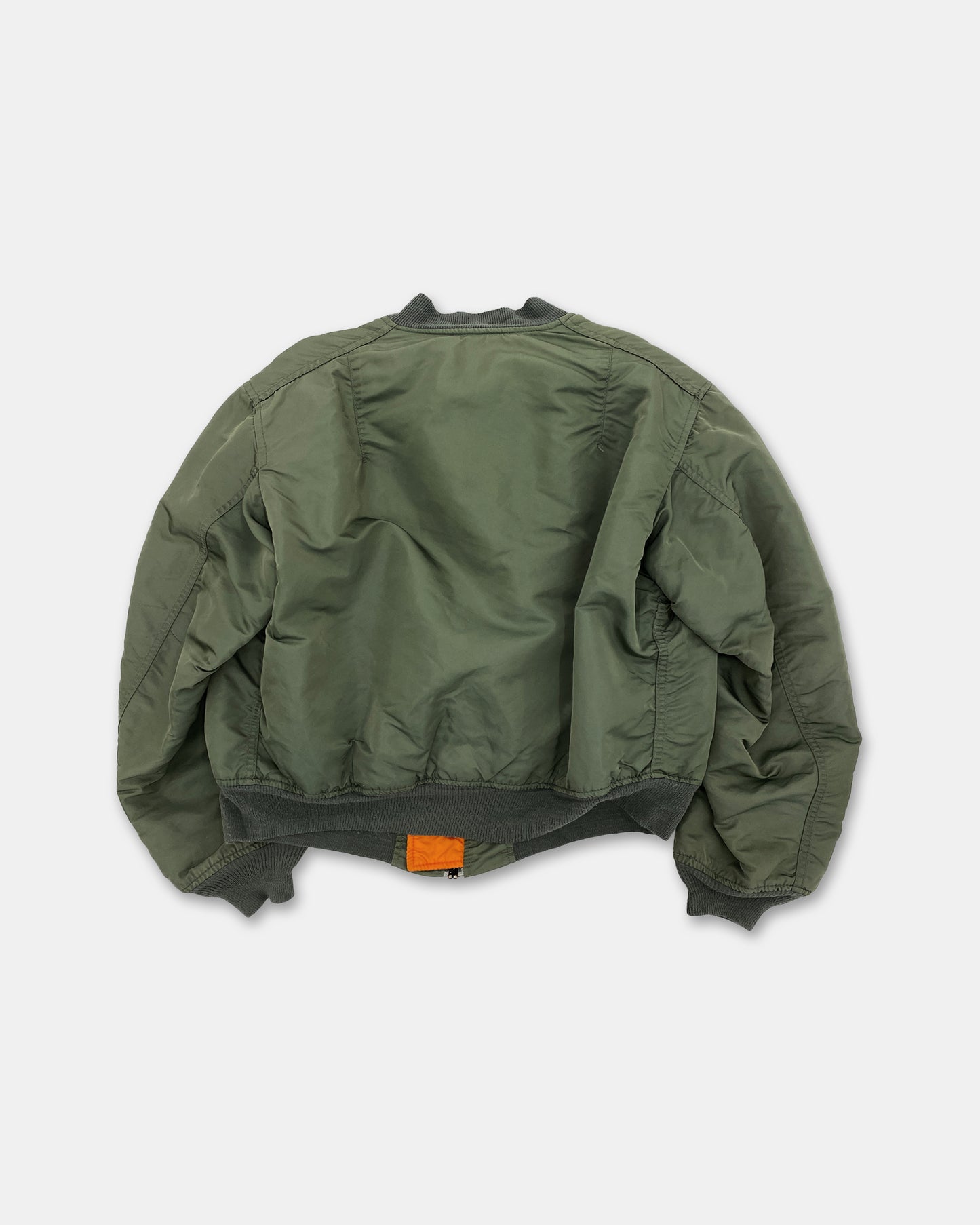 Alpha Industries 1990s Made in USA MA-1 Bomber Jacket Green