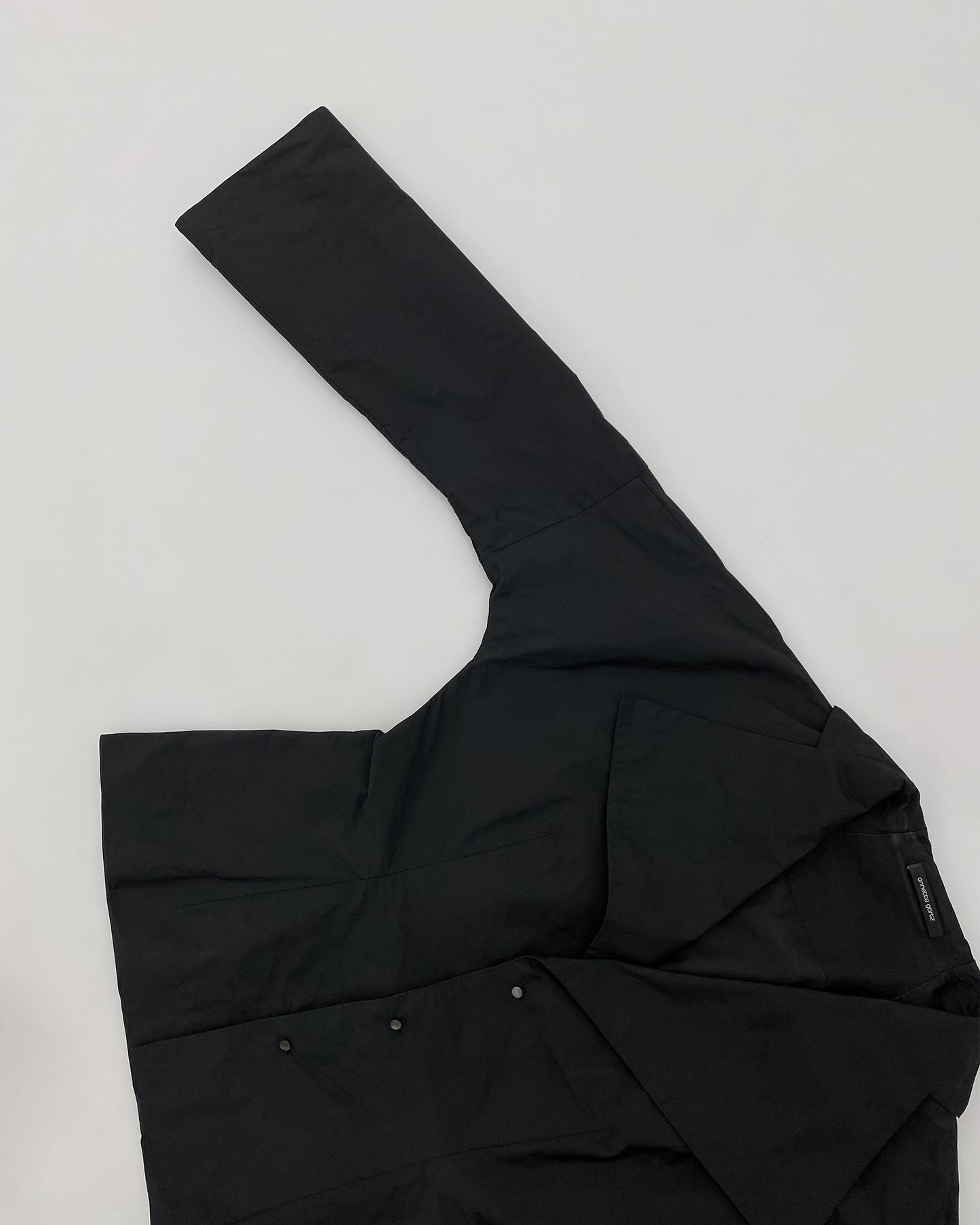 Annette Görtz 1990s Nylon Jacket Top Black