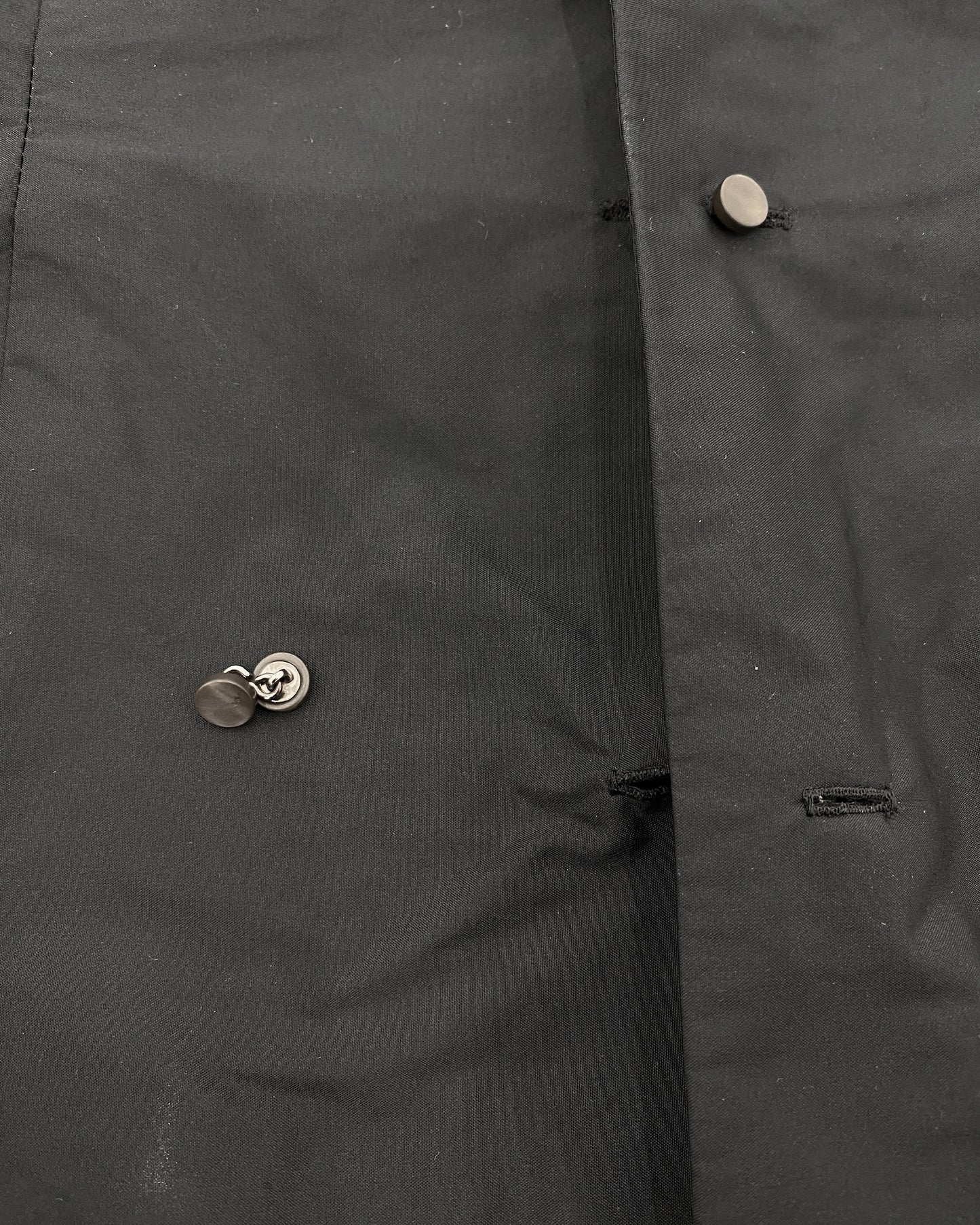 Annette Görtz 1990s Nylon Jacket Top Black