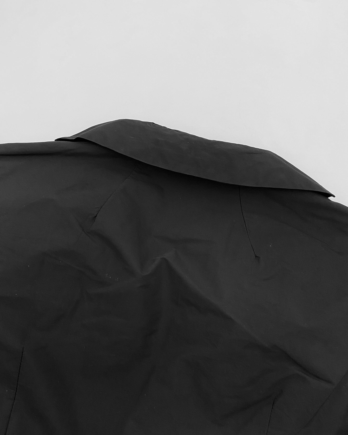 Annette Görtz 1990s Nylon Jacket Top Black