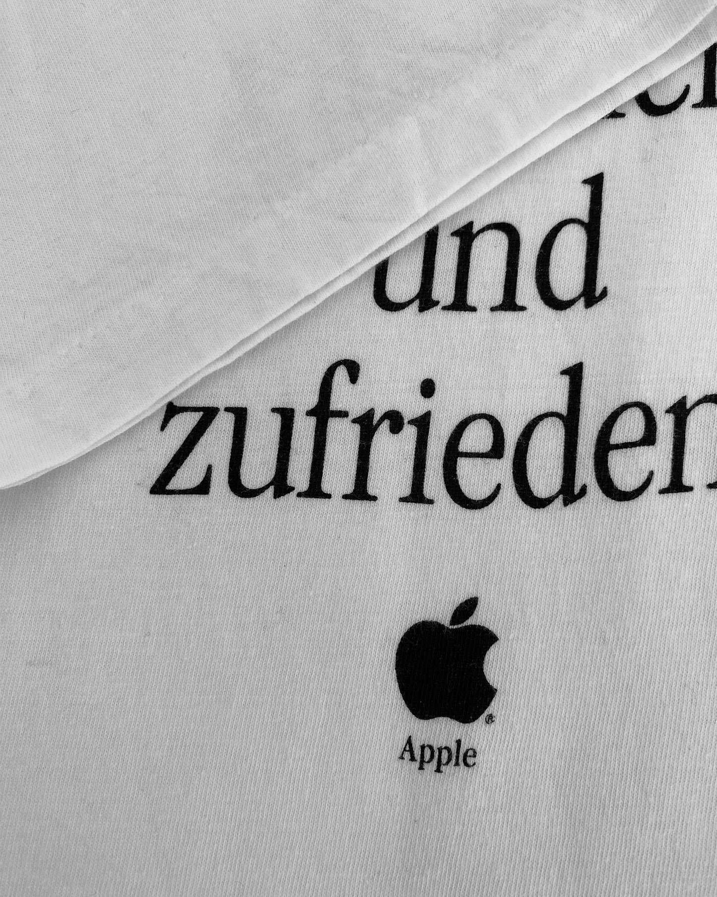 Vintage 1990er Apple Powerbook T-Shirt Weiß 