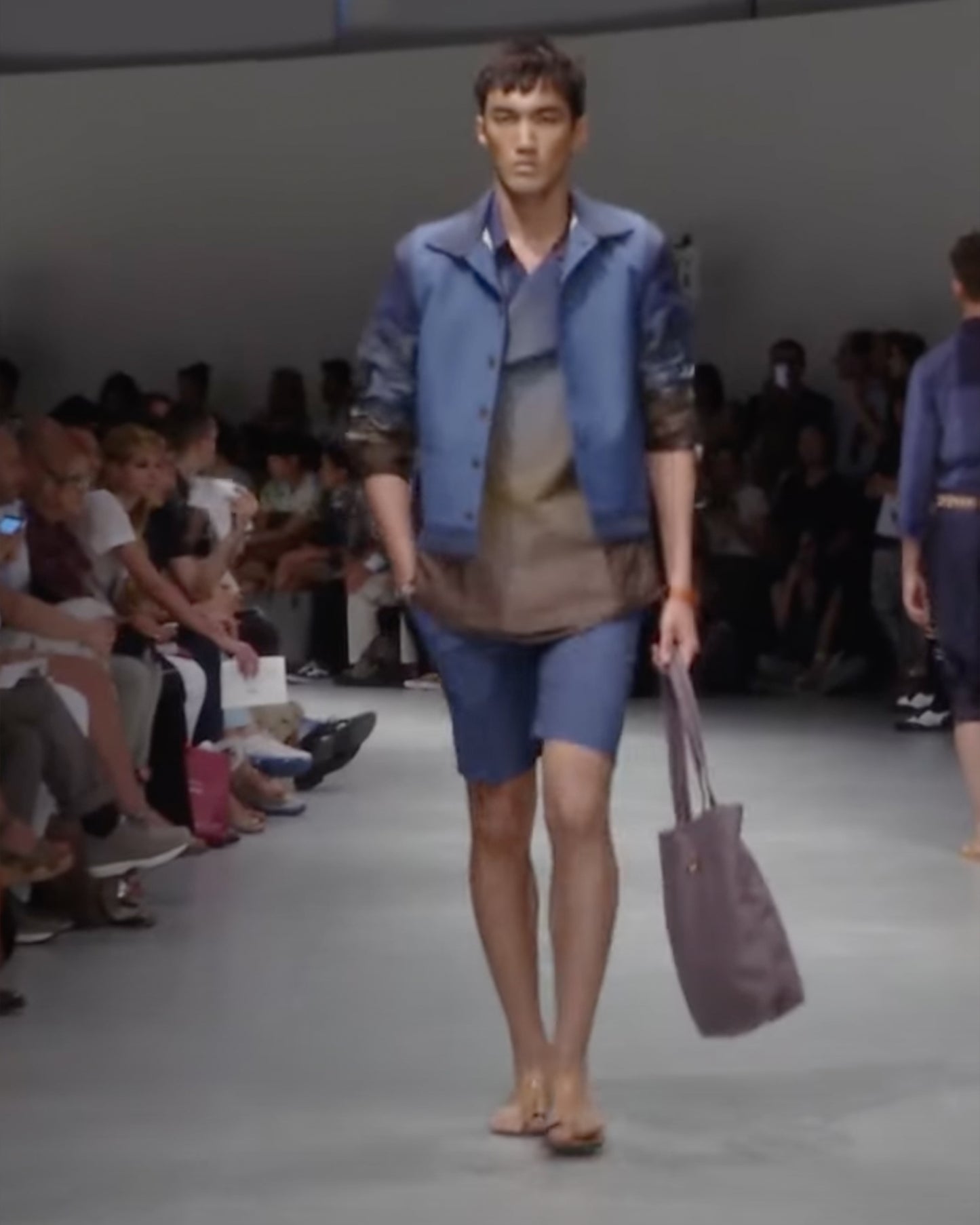 Vivienne Westwood SS2014 Runway Free Bradley Manning Tote Bag Grey