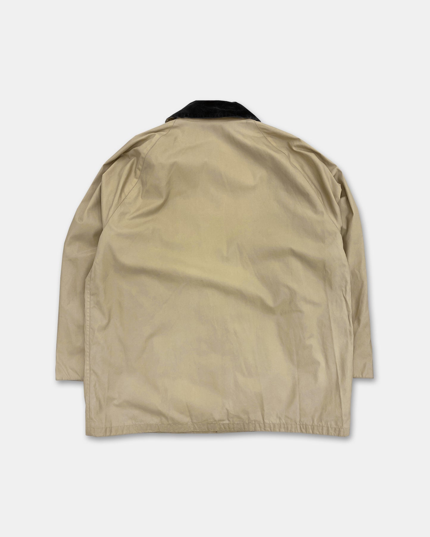 Barbour 2000s Waxed Summer Beaufort Jacket Beige