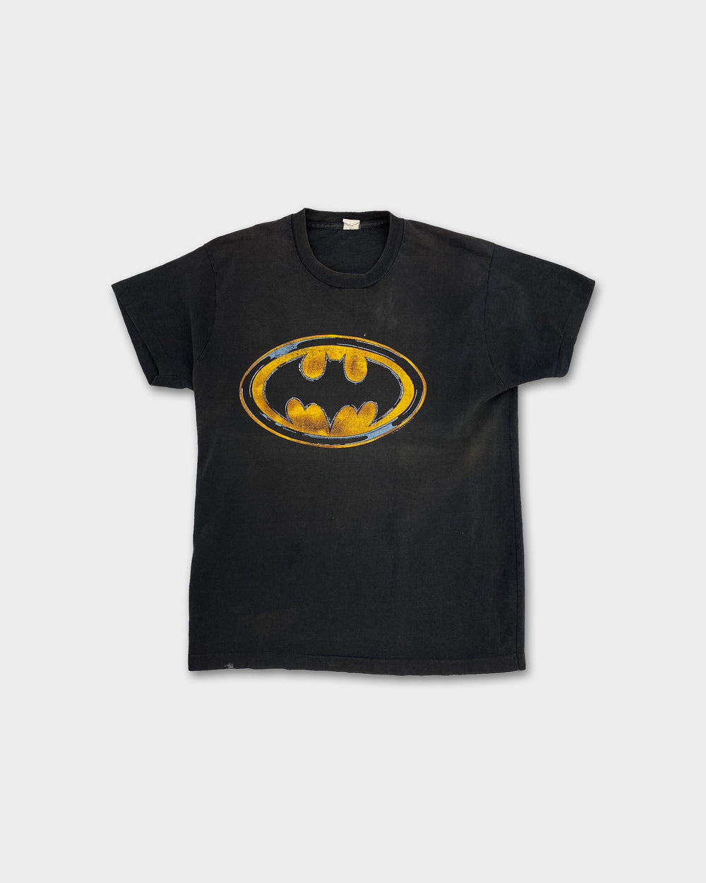 Vintage 1989 Batman Movie Single Stitched T-Shirt Black