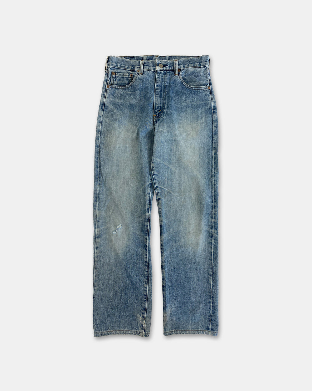 Levis 1992 502xx Japan Big E Selvedge Denim Light Blue