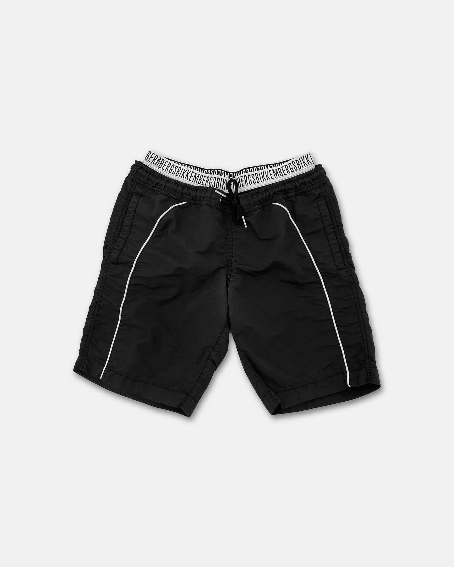 Bikkembergs 2000s Underwear Badeshorts Schwarz 