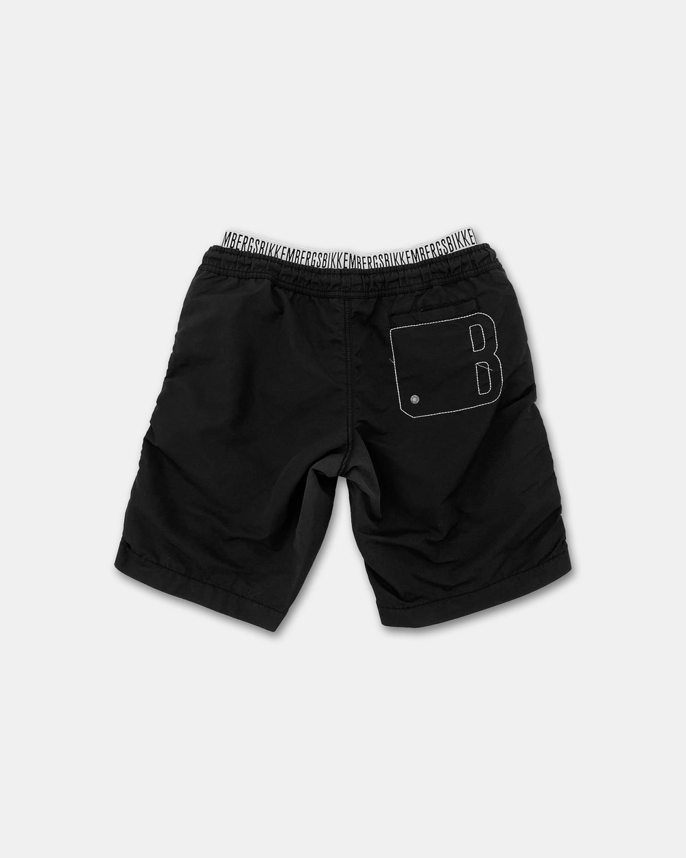 Bikkembergs 2000s Underwear Badeshorts Schwarz 