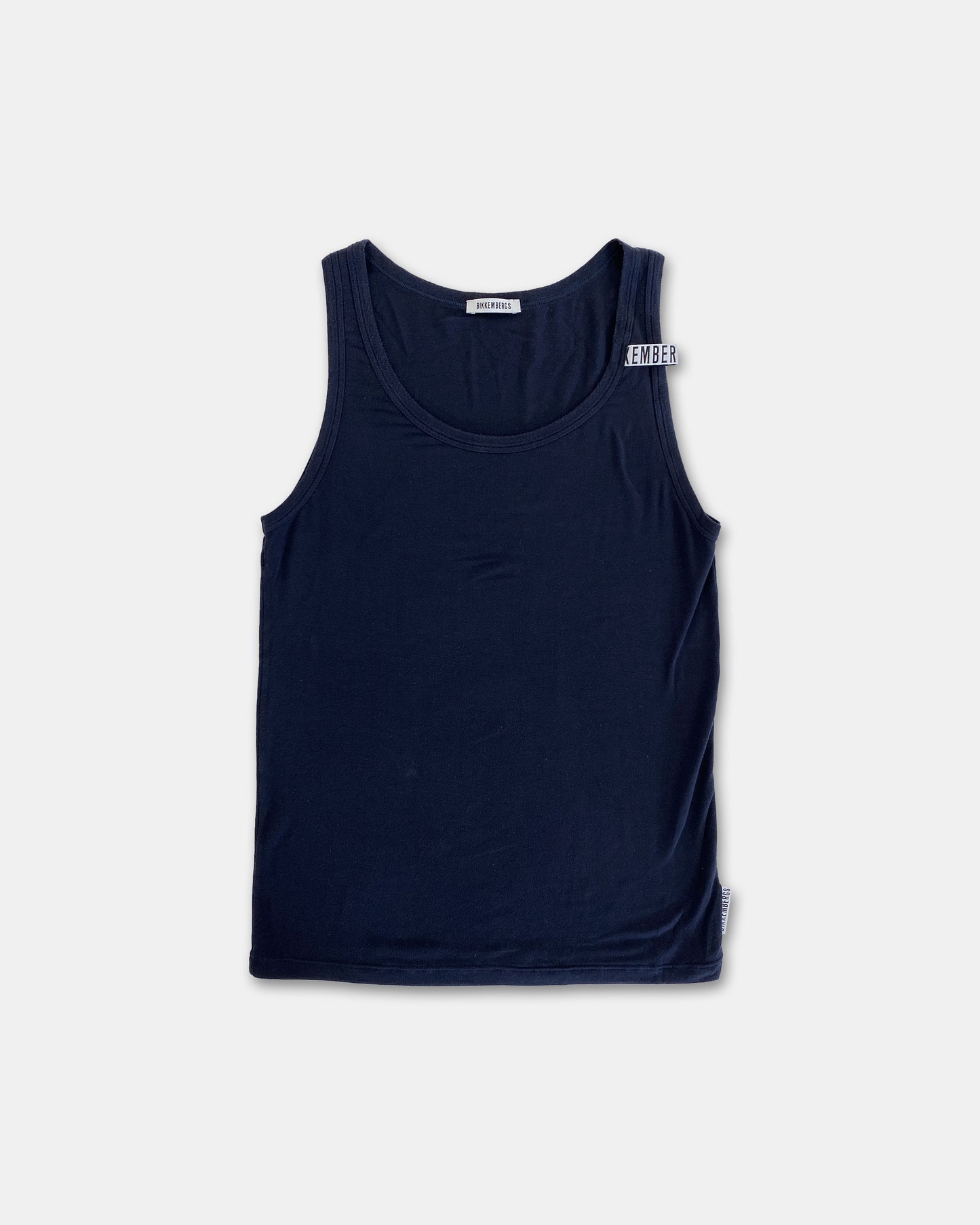 Bikkembergs 2020s Basic Tanktop Marineblau 