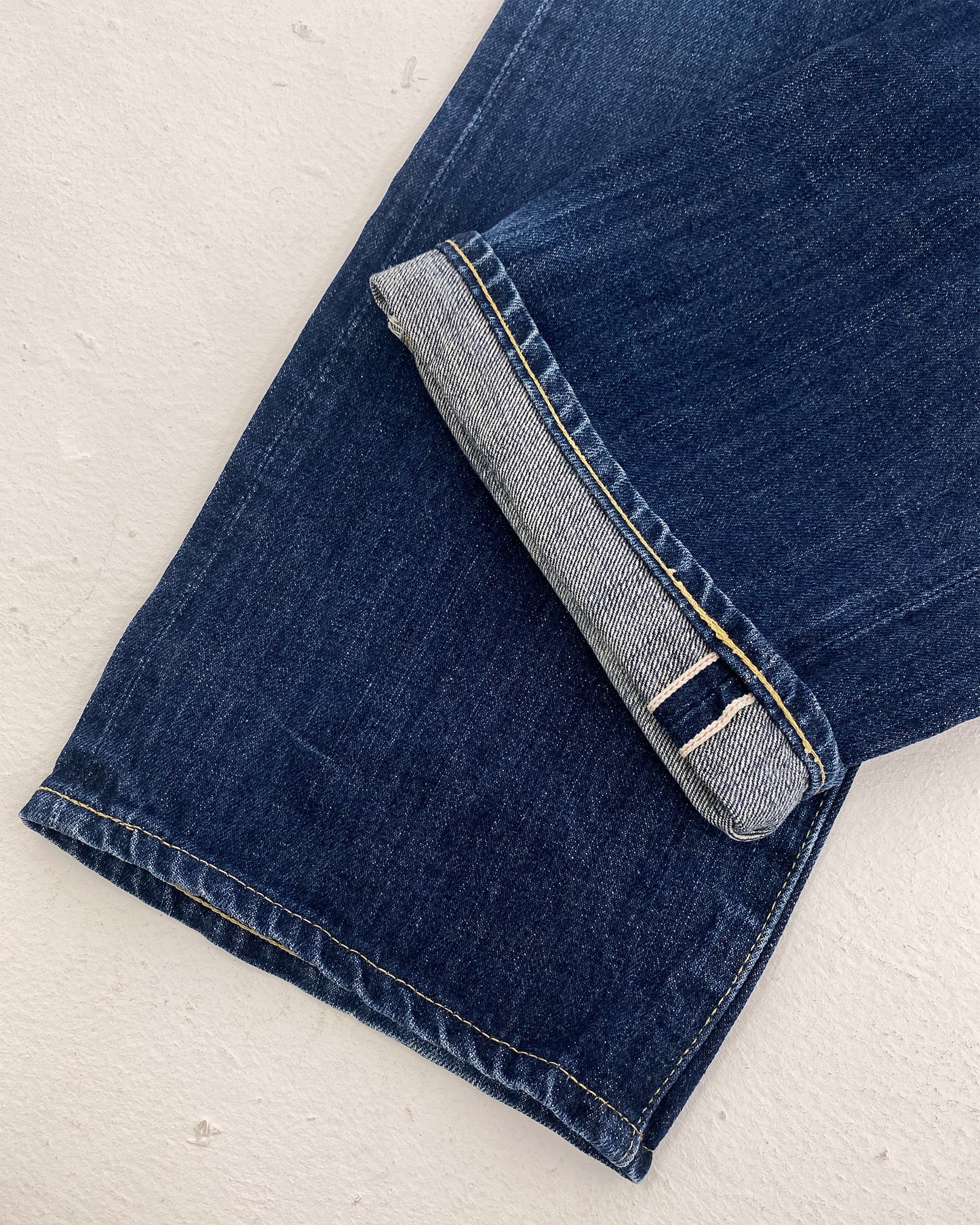 Levis 1990s 702xx Japan Big E Buckleback Selvedge Denim Blue