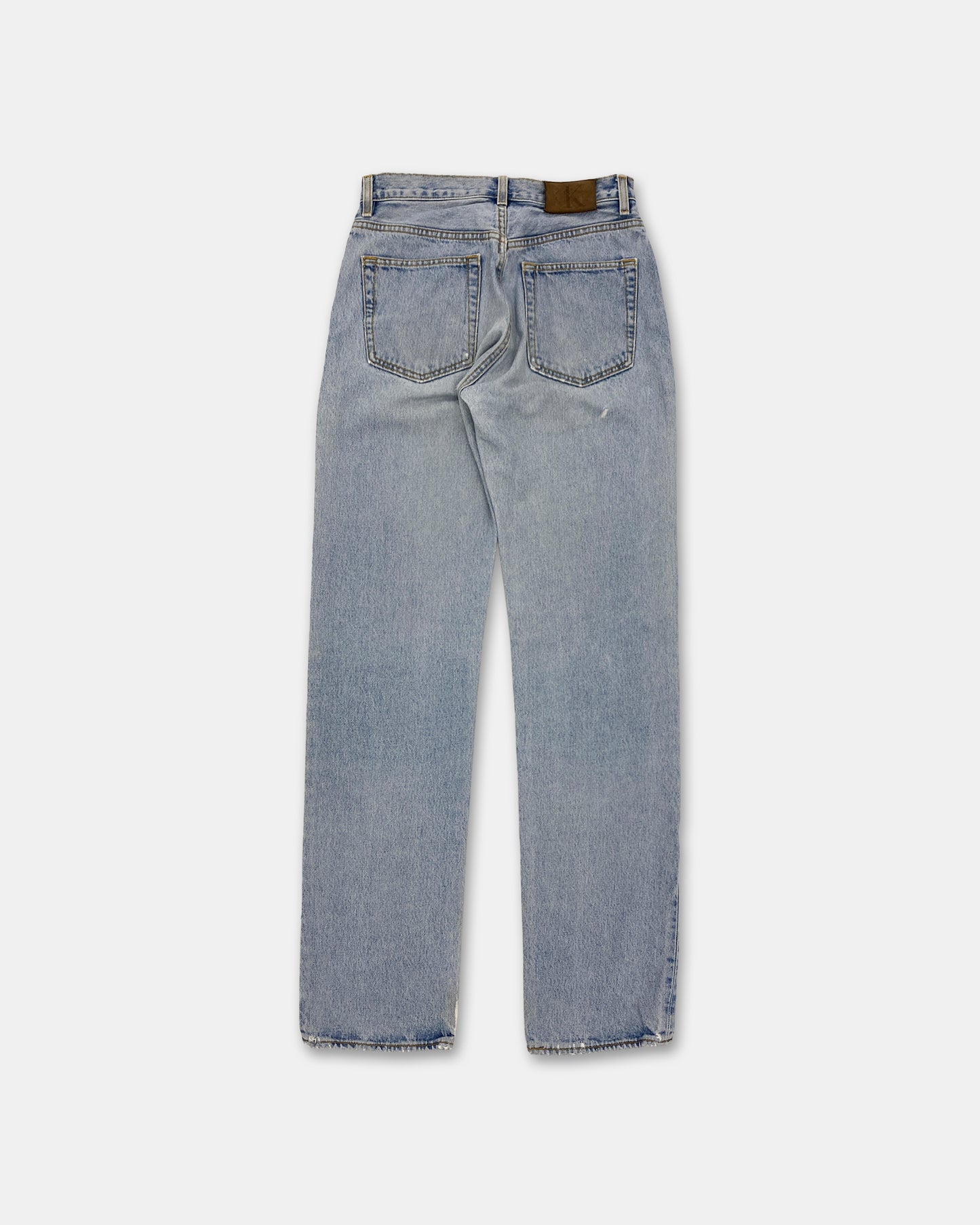 Calvin Klein 1990s Made in Italy Classic Denim Light Blue