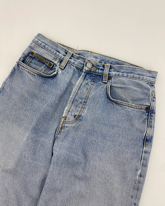 Calvin Klein 1990s Made in Italy Classic Denim Light Blue